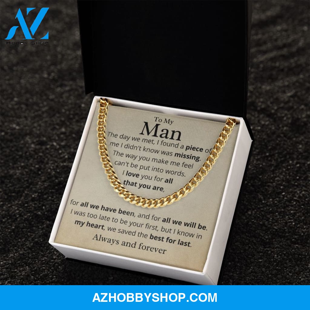 My Man, Best for Last, Cuban Link Chain
