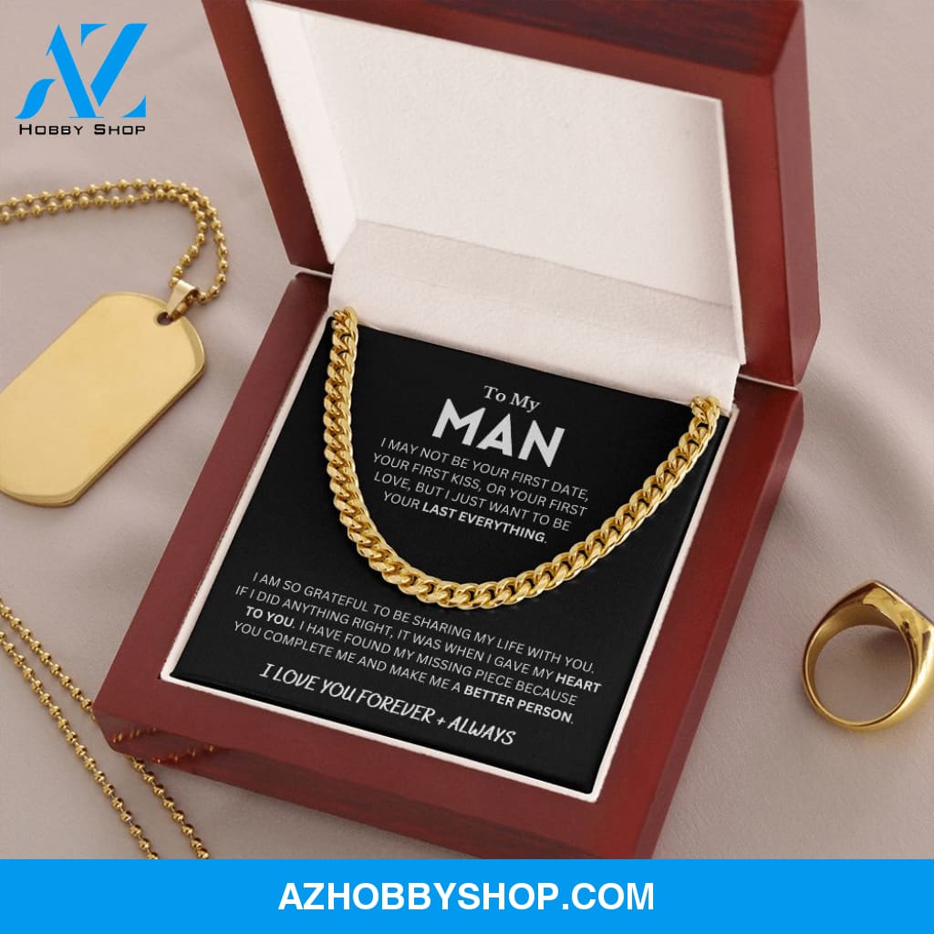 My Man - Better Person - Cuban Link Chain