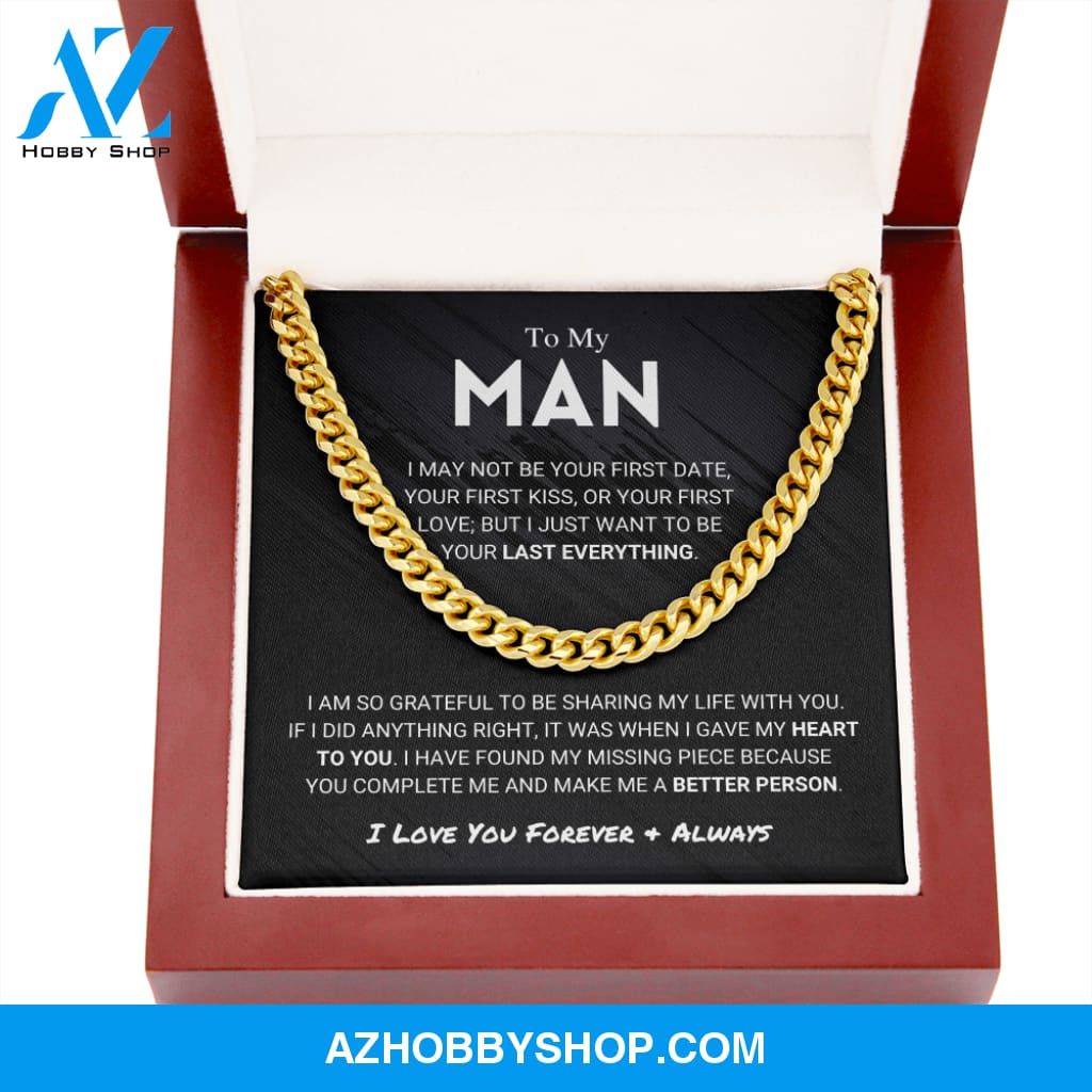 My Man - Better Person - Cuban Link Chain