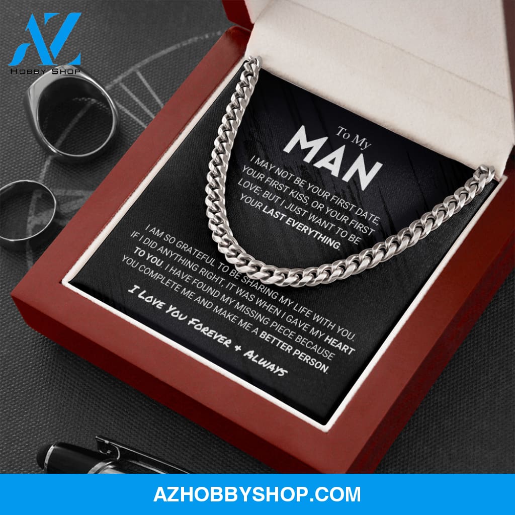 My Man - Better Person - Cuban Link Chain