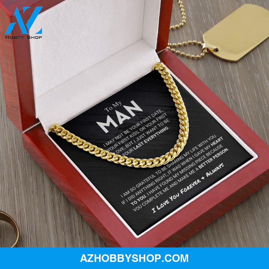 My Man - Better Person - Cuban Link Chain