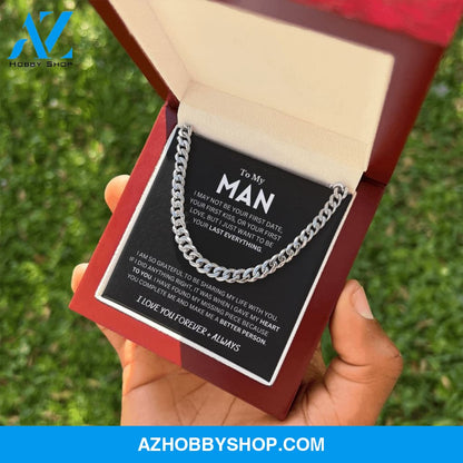 My Man - Better Person - Cuban Link Chain
