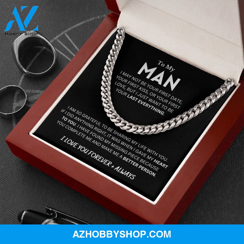 My Man - Better Person - Cuban Link Chain