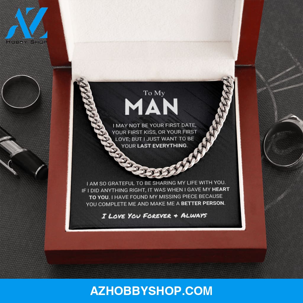 My Man - Better Person - Cuban Link Chain