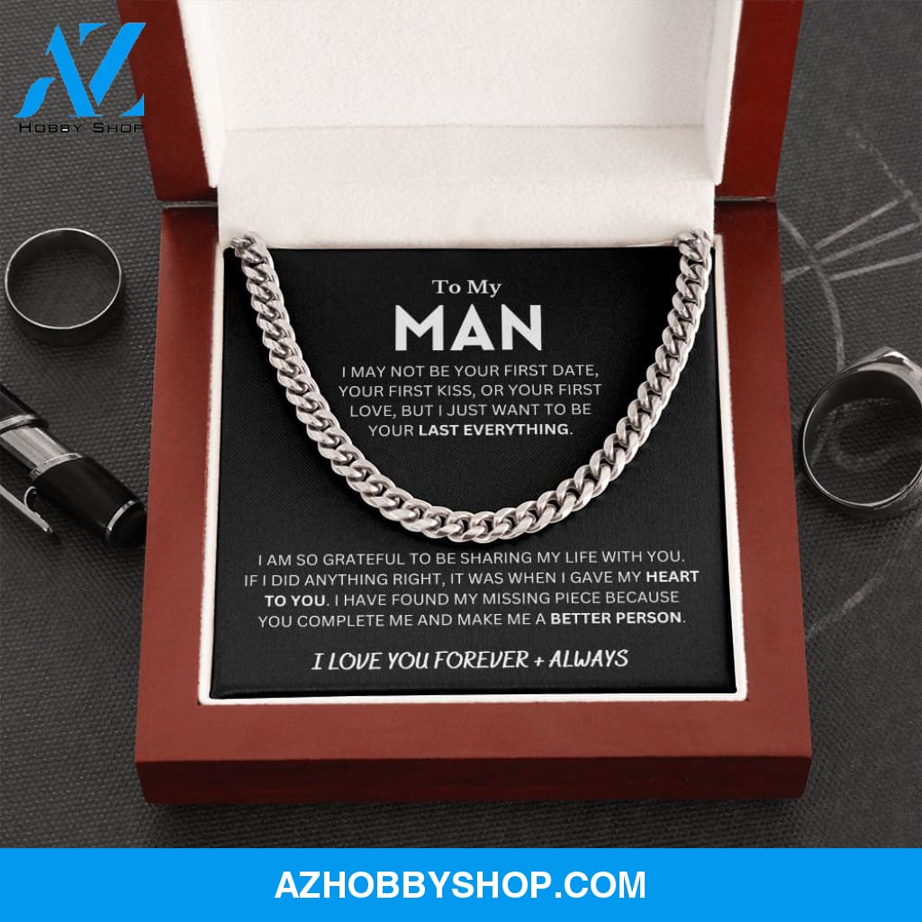 My Man - Better Person - Cuban Link Chain