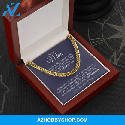 My Man - Last Everything - Cuban Link Chain