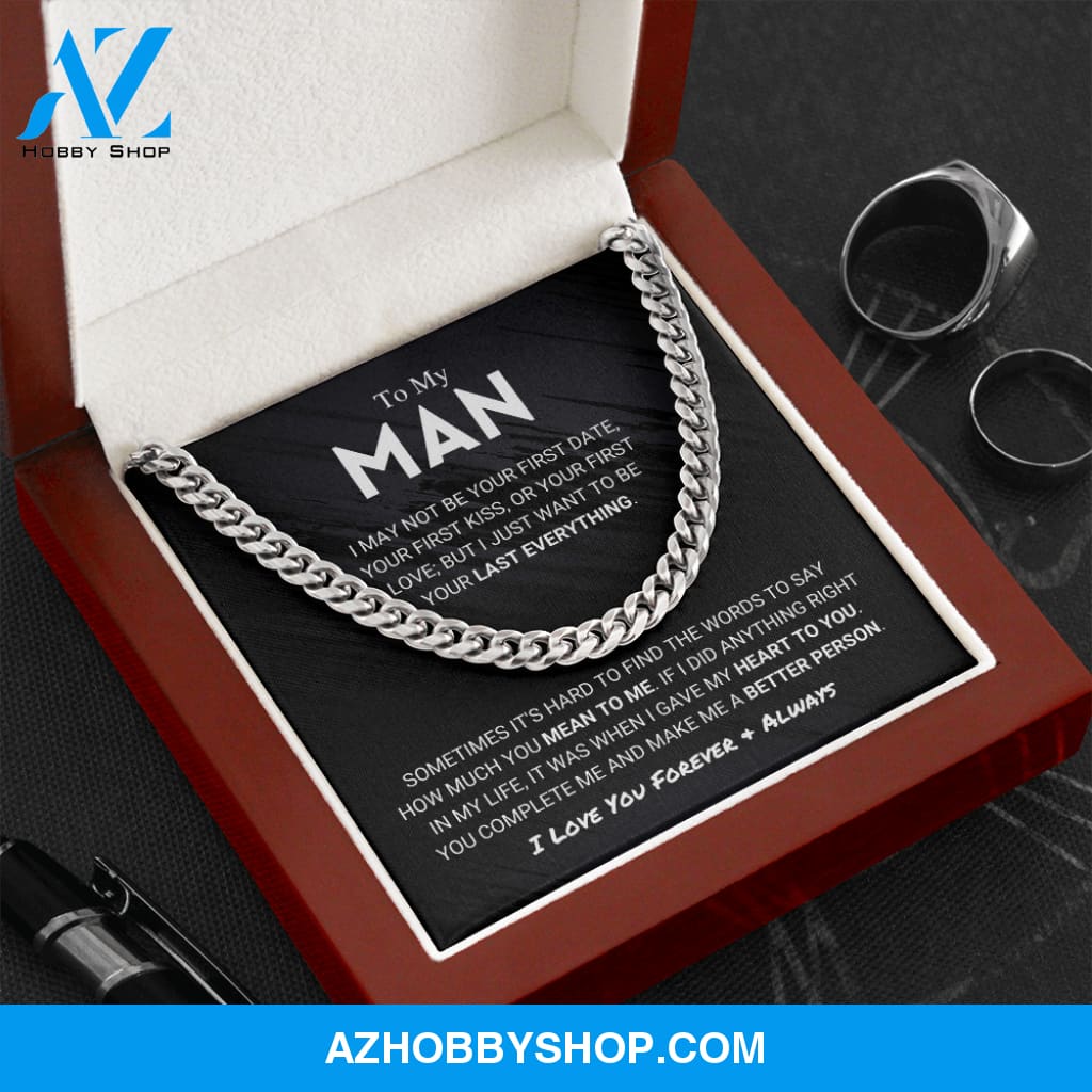 My Man - Last Everything - Cuban Link Chain