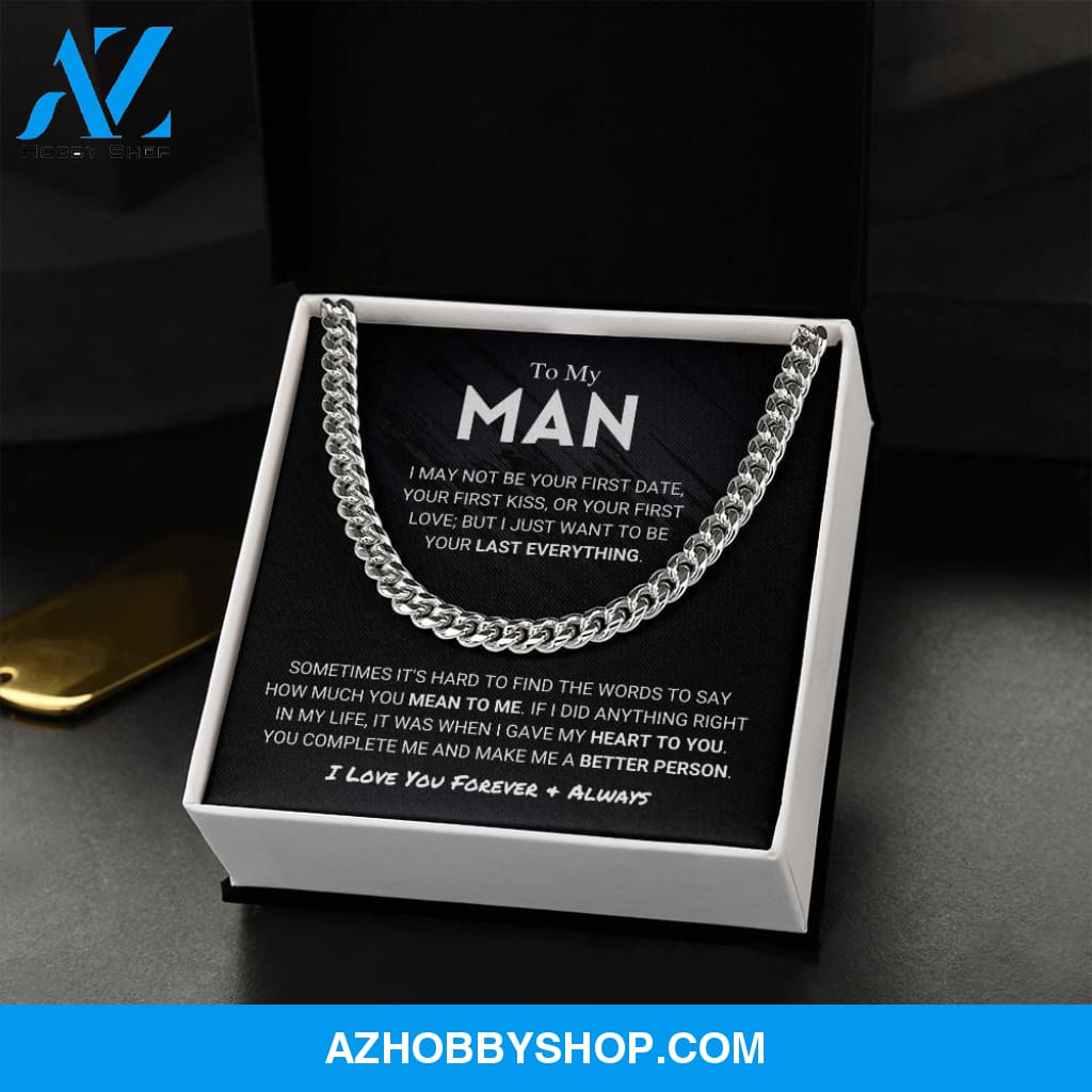 My Man - Last Everything - Cuban Link Chain