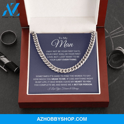 My Man - Last Everything - Cuban Link Chain