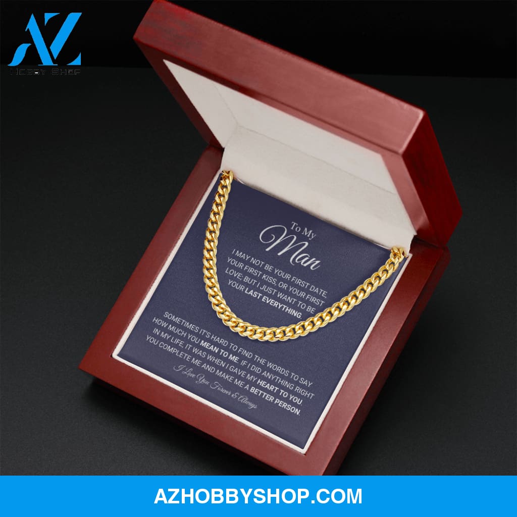 My Man - Last Everything - Cuban Link Chain