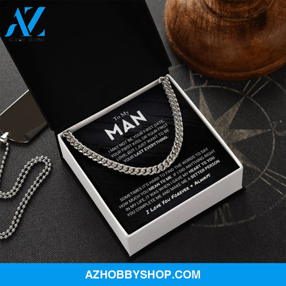 My Man - Last Everything - Cuban Link Chain