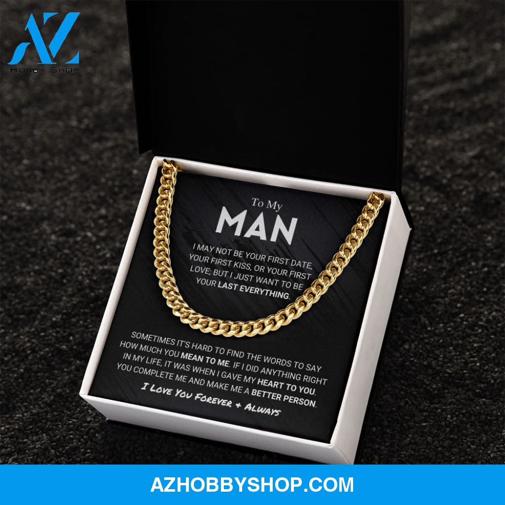 My Man - Last Everything - Cuban Link Chain