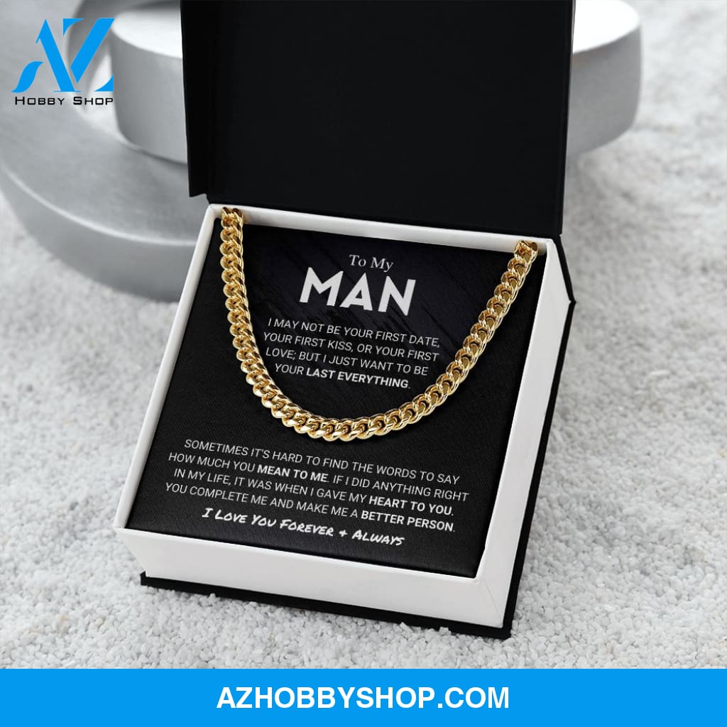 My Man - Last Everything - Cuban Link Chain