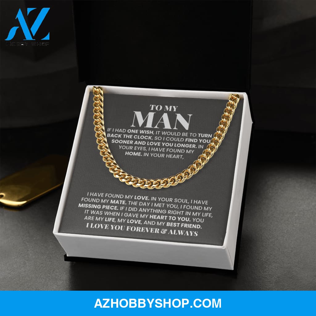 My Man - My Life - Cuban Chain Link