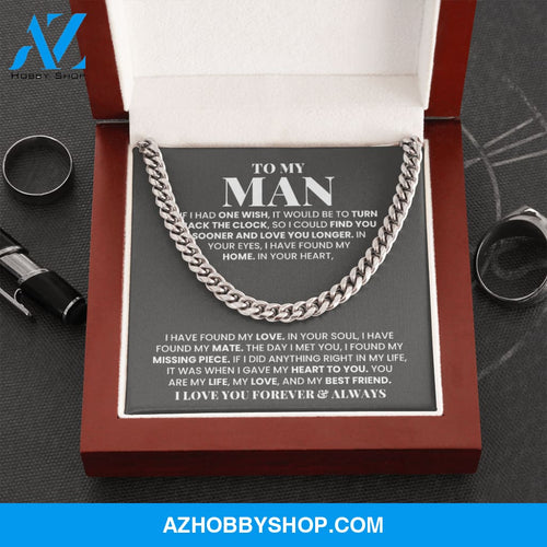 My Man - My Life - Cuban Chain Link