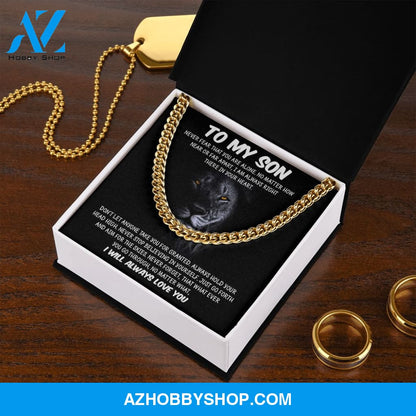 My Son | Never Fear - Cuban Link Chain