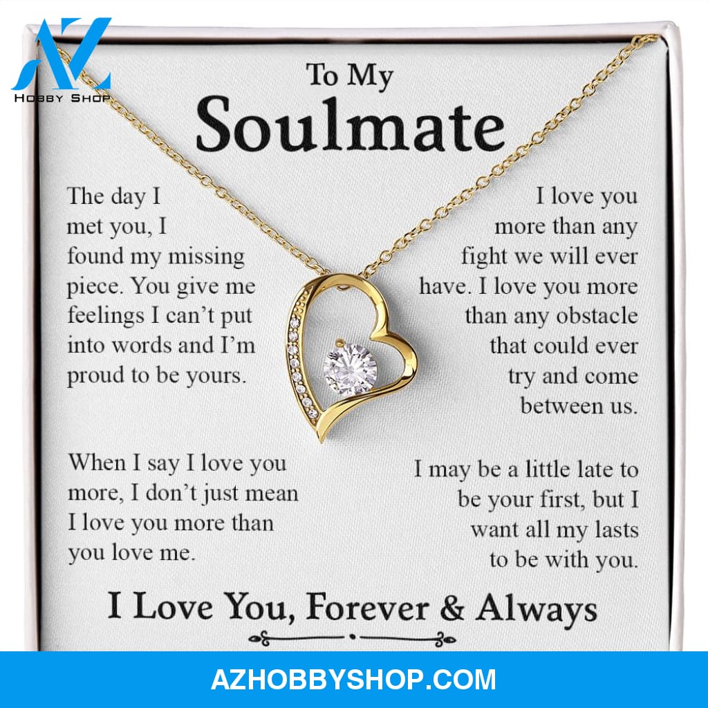 My Soulmate | My Missing Piece - Forever Love Necklace