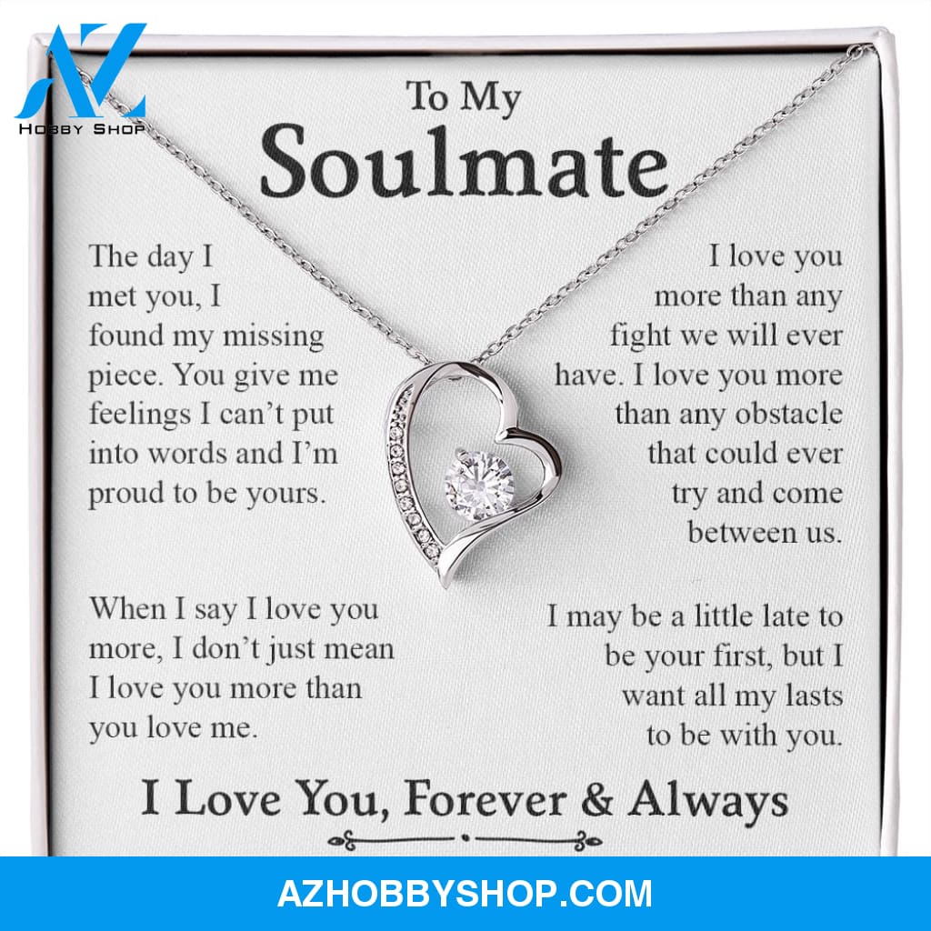 My Soulmate | My Missing Piece - Forever Love Necklace