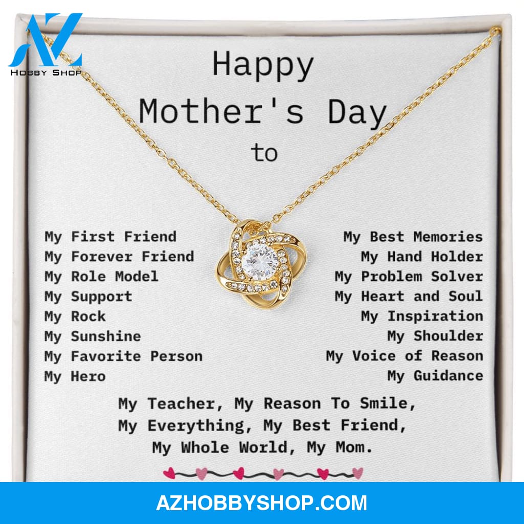 "My Whole World, My Mom"- Mother's Day gift from Son to Mom/Mother's Day gift from Daughter to Mom -