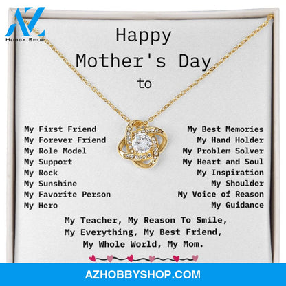 "My Whole World, My Mom"- Mother's Day gift from Son to Mom/Mother's Day gift from Daughter to Mom -