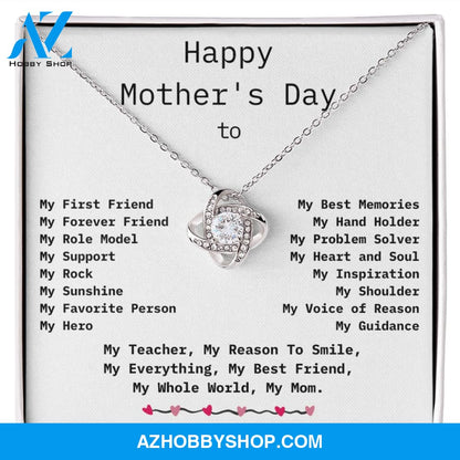 "My Whole World, My Mom"- Mother's Day gift from Son to Mom/Mother's Day gift from Daughter to Mom -