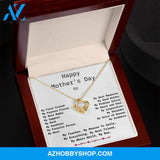 "My Whole World, My Mom"- Mother's Day gift from Son to Mom/Mother's Day gift from Daughter to Mom -