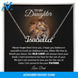 Name necklace birthday gifts for daughter from dad daughter jewelry daddy and daughter gifts happy birthday daughter necklace for women