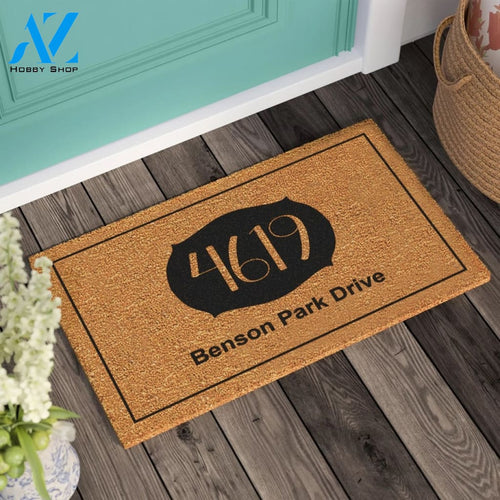 New Home Gift Personalized Custom Doormat Wedding Gift Housewarming Gift Welcome Door Mat Personalized Gift |