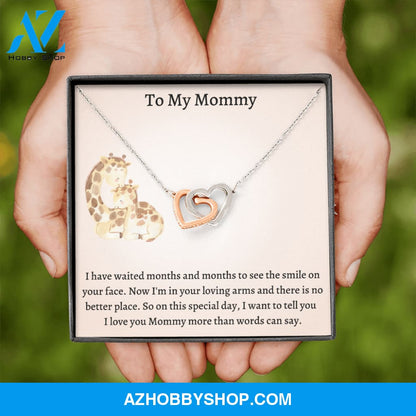 New Mom Necklace, New Mom Gift, Newborn Baby Gift For Mom, New Baby Gift, Push Present, Push Gift