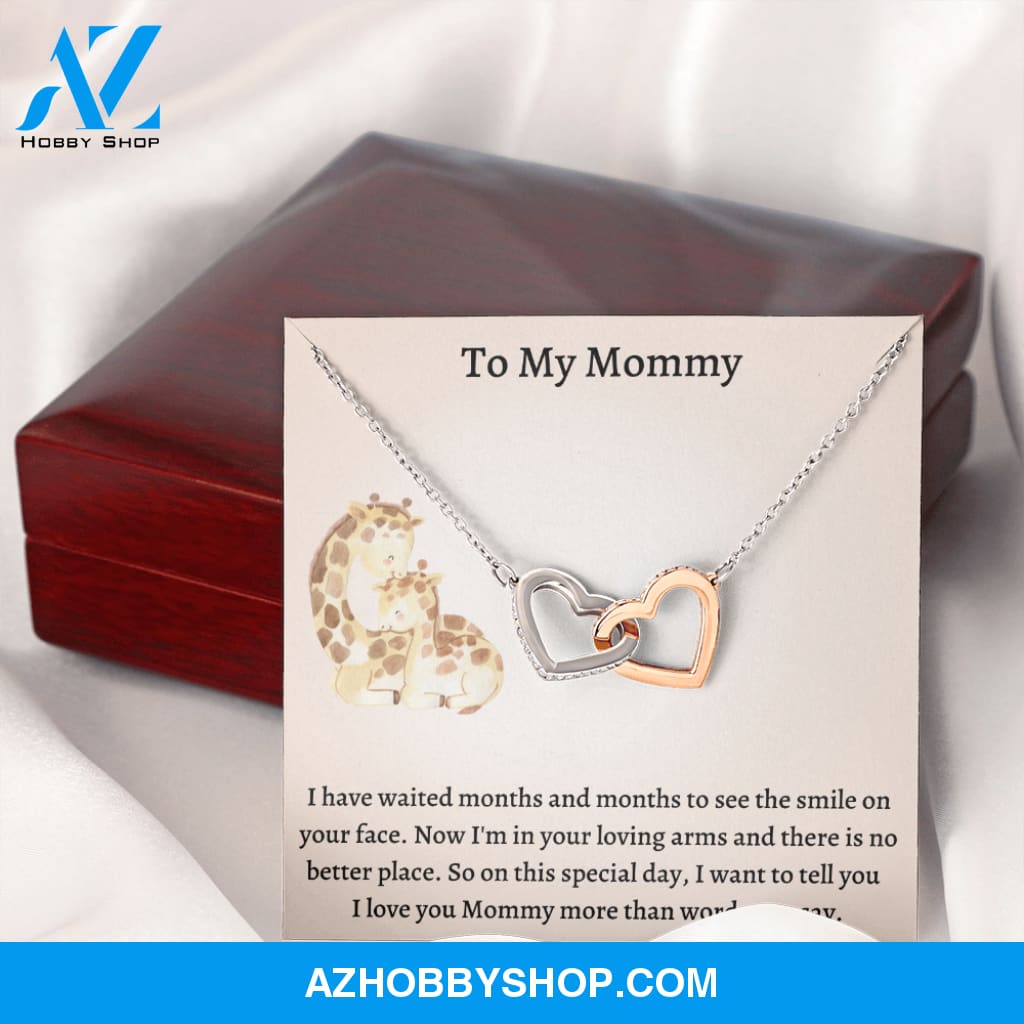 New Mom Necklace, New Mom Gift, Newborn Baby Gift For Mom, New Baby Gift, Push Present, Push Gift