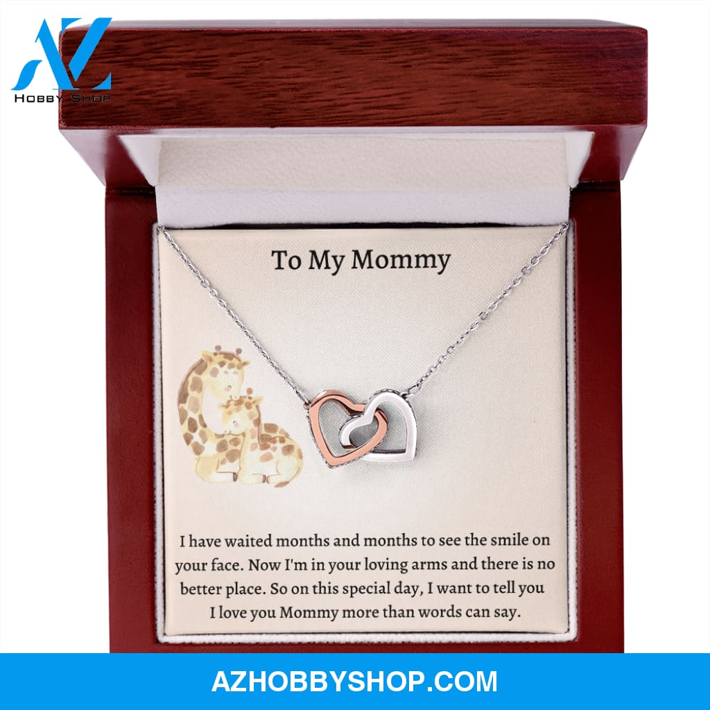 New Mom Necklace, New Mom Gift, Newborn Baby Gift For Mom, New Baby Gift, Push Present, Push Gift