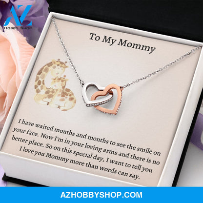 New Mom Necklace, New Mom Gift, Newborn Baby Gift For Mom, New Baby Gift, Push Present, Push Gift