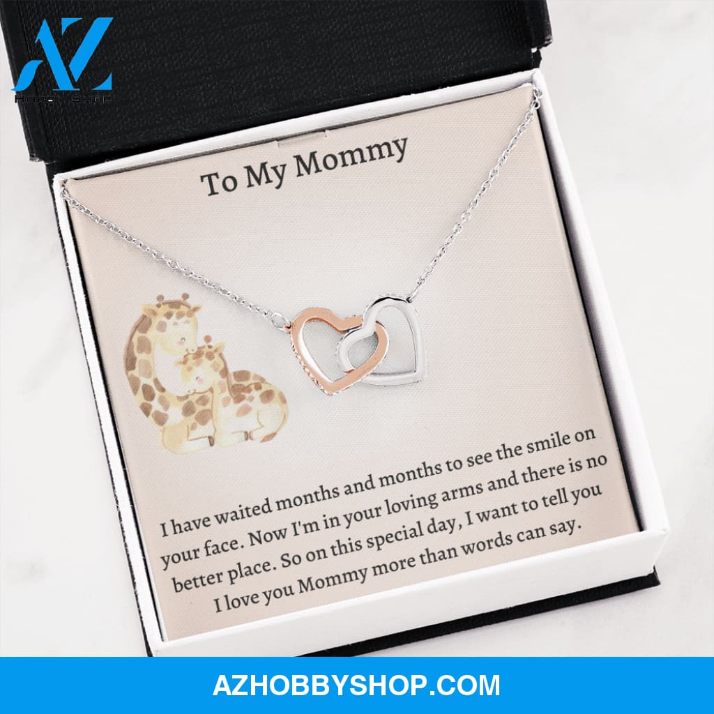 New Mom Necklace, New Mom Gift, Newborn Baby Gift For Mom, New Baby Gift, Push Present, Push Gift