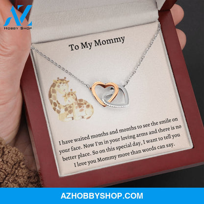 New Mom Necklace, New Mom Gift, Newborn Baby Gift For Mom, New Baby Gift, Push Present, Push Gift