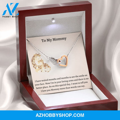New Mom Necklace, New Mom Gift, Newborn Baby Gift For Mom, New Baby Gift, Push Present, Push Gift
