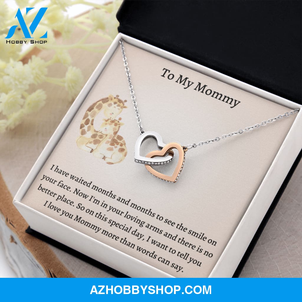 New Mom Necklace, New Mom Gift, Newborn Baby Gift For Mom, New Baby Gift, Push Present, Push Gift