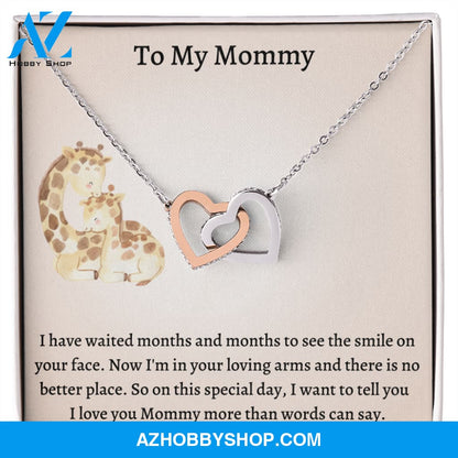 New Mom Necklace, New Mom Gift, Newborn Baby Gift For Mom, New Baby Gift, Push Present, Push Gift