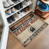 Reading Nook Doormat – Funny Book Lover Welcome Mat
