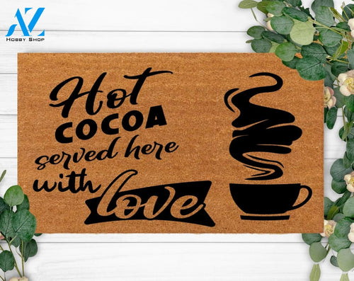 Out Doormat- Christmas custom Doormat Cute Front Doormat Family Name Present For Her & Him