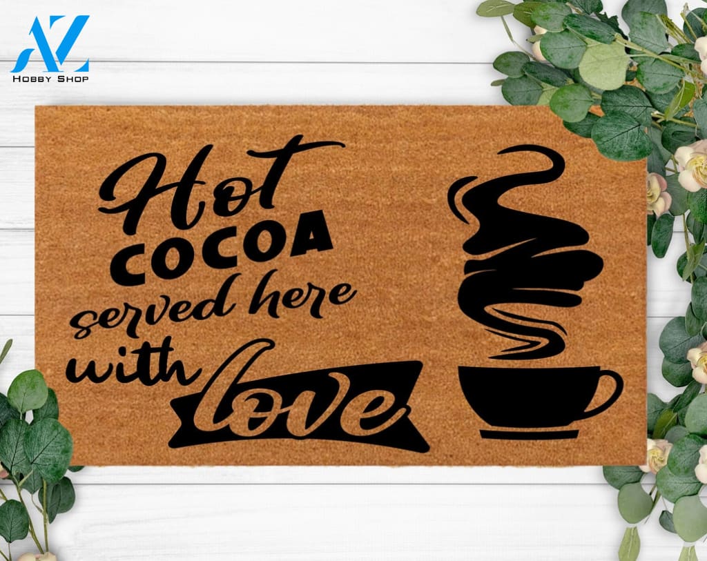 Out Doormat- Christmas custom Doormat Cute Front Doormat Family Name Present For Her & Him