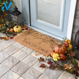Outdoor Mat- Halloween Trick Or Treat Spider Web Pattern Doormat Home Decor