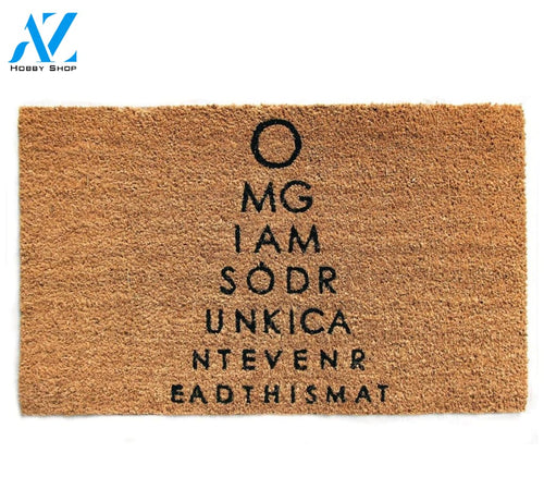 Outdoor Mat- I Am Drunk Funny Quotes Cool Design Doormat Home Decor