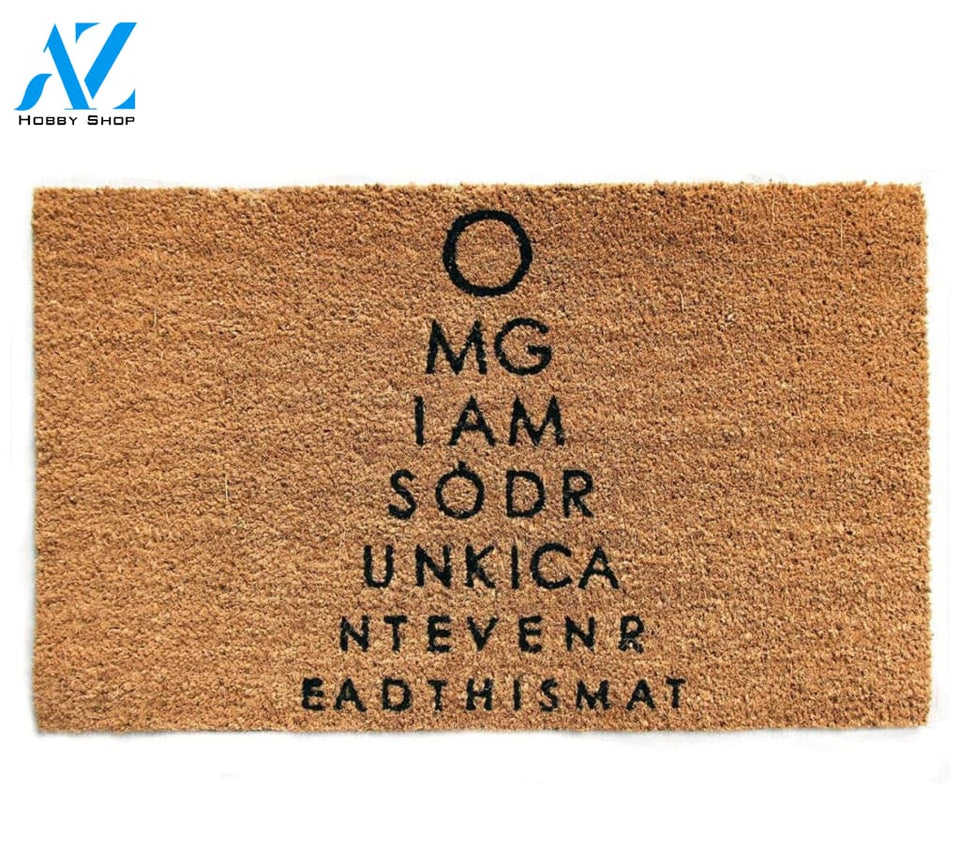 Outdoor Mat- I Am Drunk Funny Quotes Cool Design Doormat Home Decor