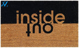 Outdoor Mat- Inside Out Cool Design Doormat Home Decor