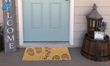 Outdoor Mat- Lovely Foot Print With Dog Paws Cool Design Doormat Home Decor