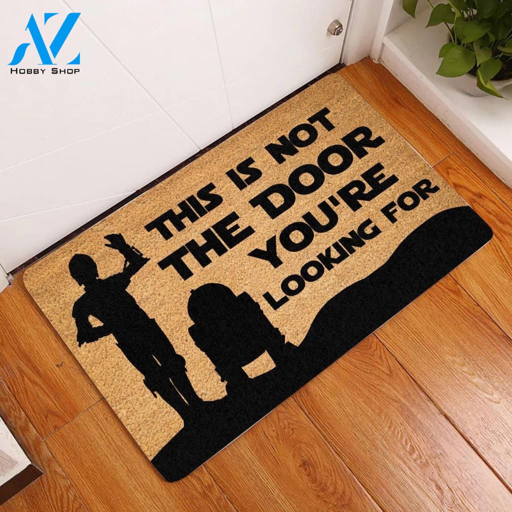 Outdoor Mat- This Is Not The Door You Are Looking For Doormat Home Decor