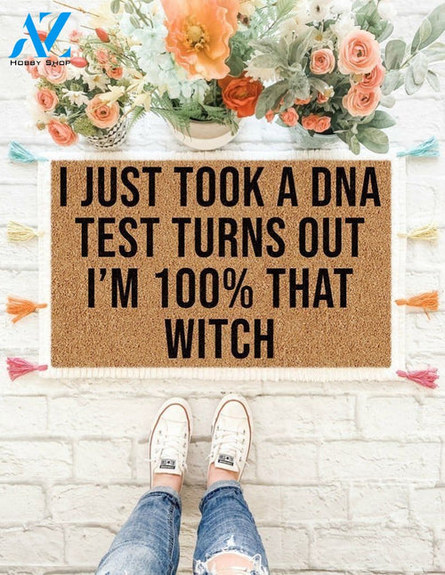Outdoor Mat- Witch Welcome Printed Doormat Home Decor