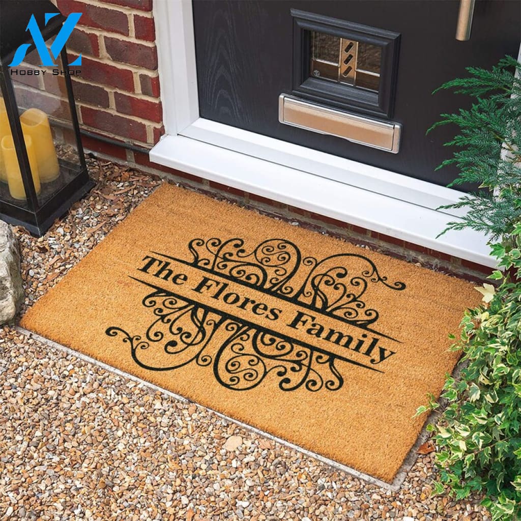Personalized Custom Doormat Personalized Gift Welcome Door Mat Housewarming Gift Wedding Gift New Home Gift |
