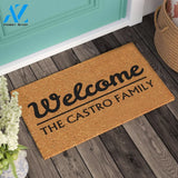 Personalized Custom Doormat Housewarming Gift New Home Gift Personalized Gift Wedding Gift Welcome Door Mat |