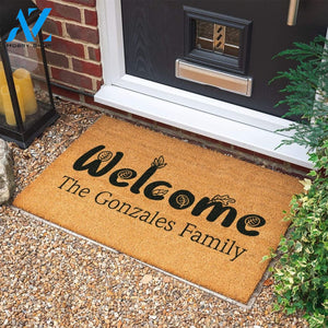 Personalized Custom Doormat New Home Gift Housewarming Gift Personalized Gift Welcome Door Mat Wedding Gift |